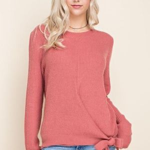 Bailey Side Tie Sweater